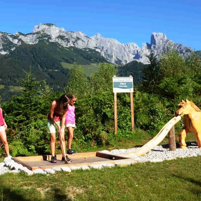 Spiel und Spaß in der Wanderregion Annaberg/Dachstein-West